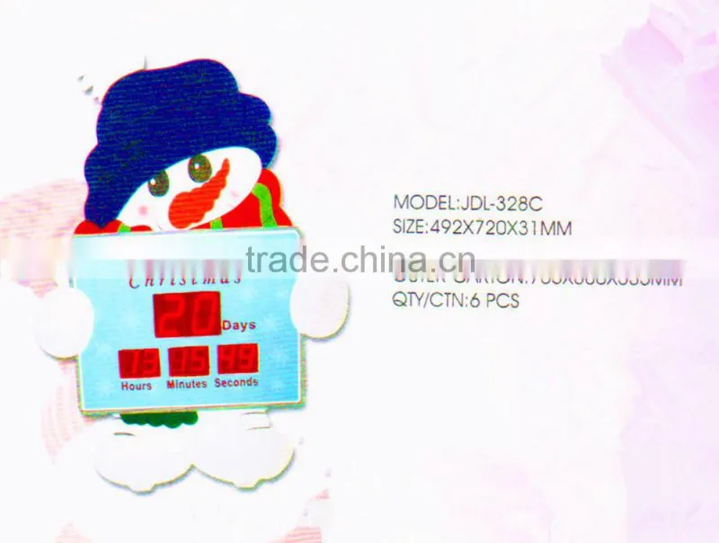Modern design cheap electric wall clocks with sound