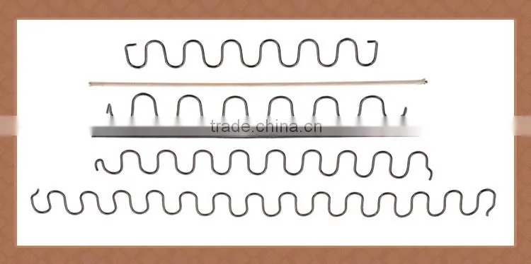 Customized flat s-shape spring