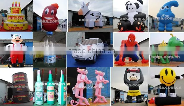 Giant 3D cartoon item inflatable t-rex dinosaur realistic model