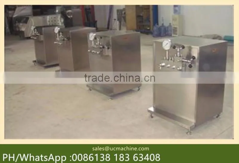 shanghai 2stage high pressure homogenizer price 1000lph