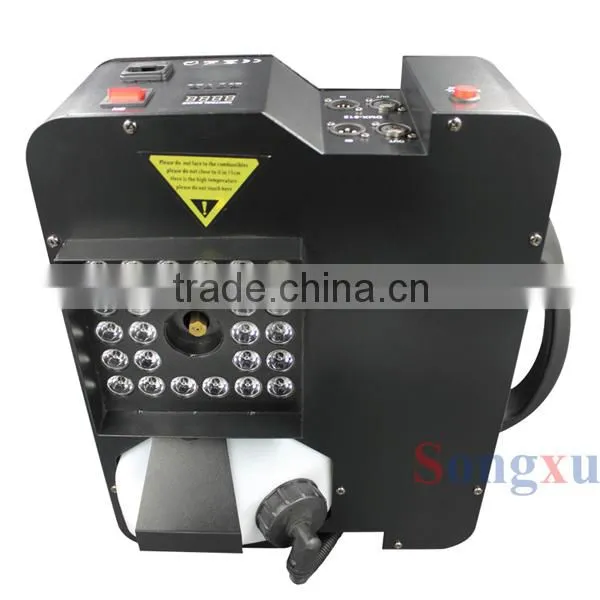1500w 3in1 led dmx vertical smoke fog machine