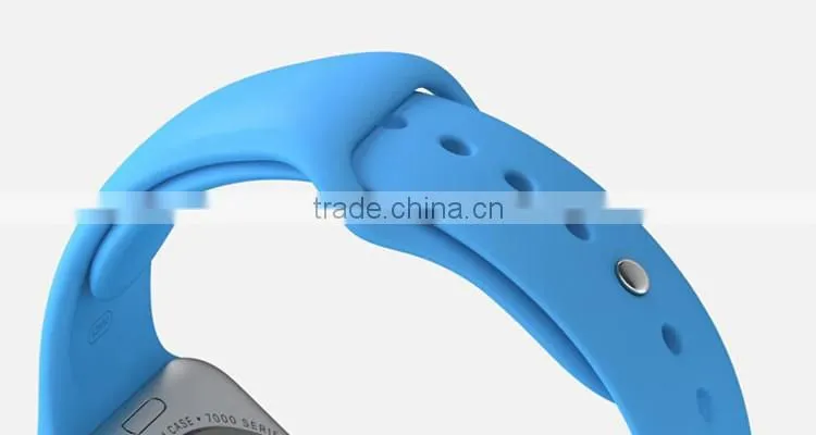 Cheapest Price Fashion Stouch Silicone Watch band for Apple Watch 38/42mm,Changeable Watch Silicone Band