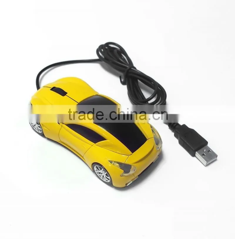 2015 high quality wired car shape mouse mice computer optical mouse