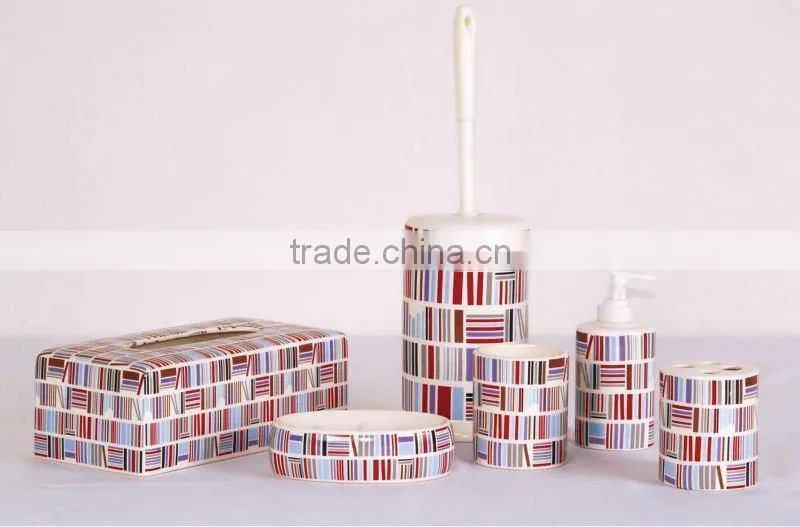 Promotion Houseware bathroom accessories whole bath set