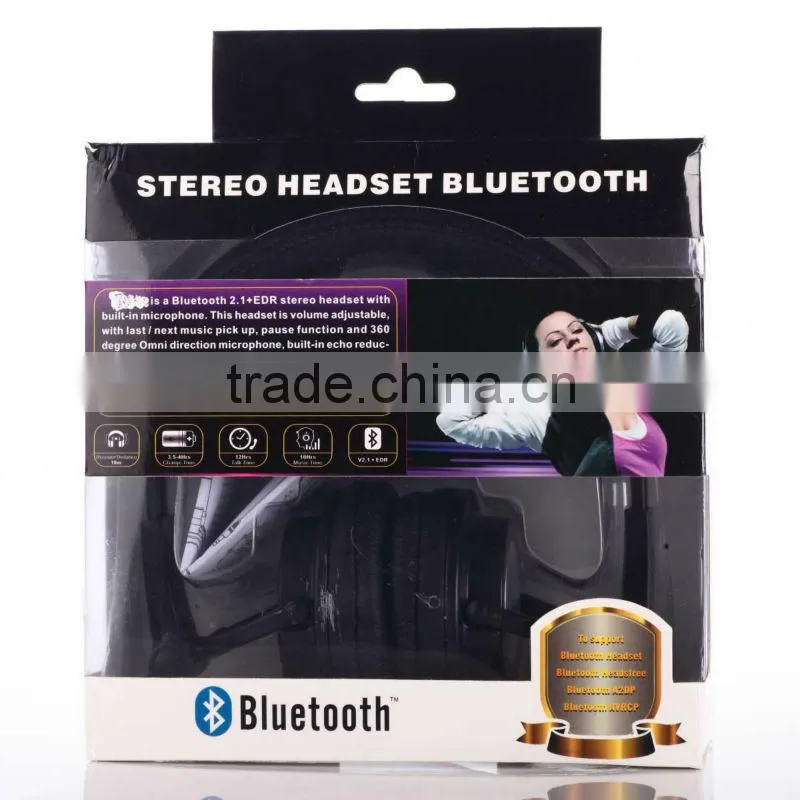 headsets wireless bluetooth headset/stereo