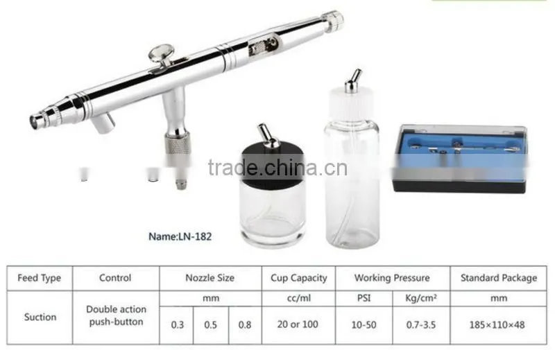 airbrush pen for body painting, car painting, nail art, face makeup