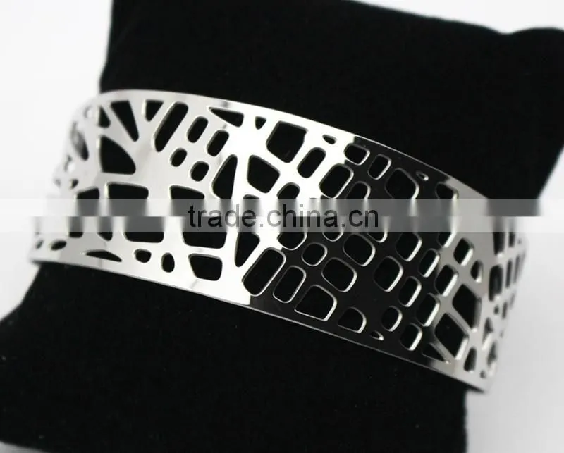 2016 Fashion Cuff Stainless Steel Bangles Bracelets For Children And Teenage