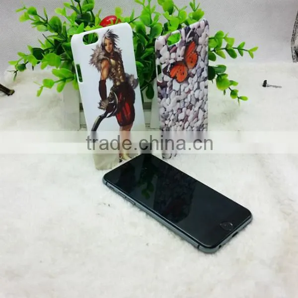 Cellphone cases 3D sublimation printing for iPhone 6