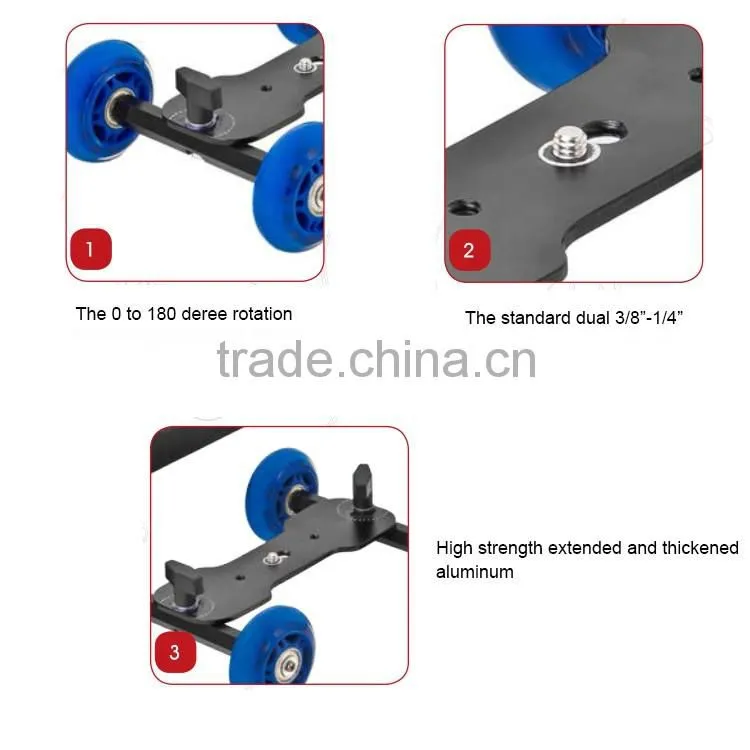 professional dslr four-wheel dolly track VX-103