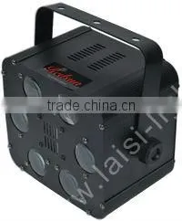 LED Six Eyes Light for dj disco with 4 DMX 512 channels , 3*3w led six eyes dj light led