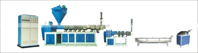 waste plastic granulator pelletizer