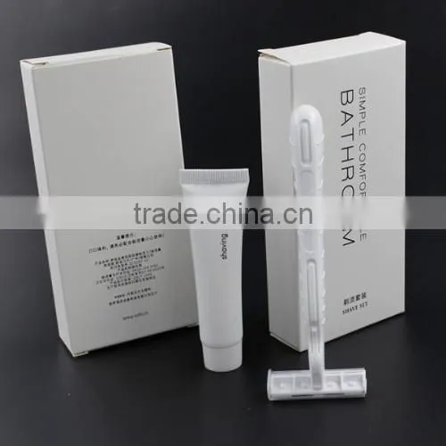 Luxury High Qulity Hotel Two Blades Disposable Razor