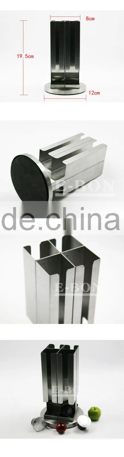 High quality stainless steel coffee capsule holder