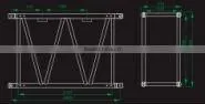 Huge truss, duty truss, large truss EASY ASSEMBLE!