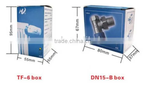 TF-6 and DN15-B TRV head/valve