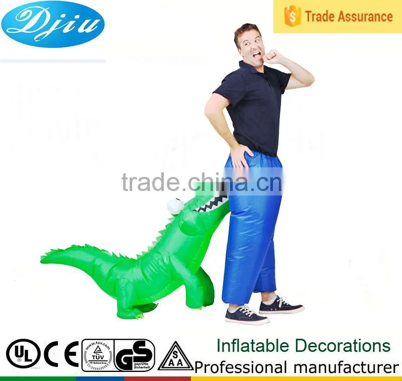 DJ-CO-179 alligator inflatable animal interesting product from china crocodile