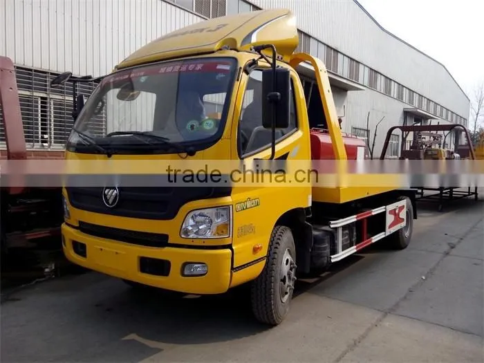 hot sale FOTON competitive price tow truck for sale