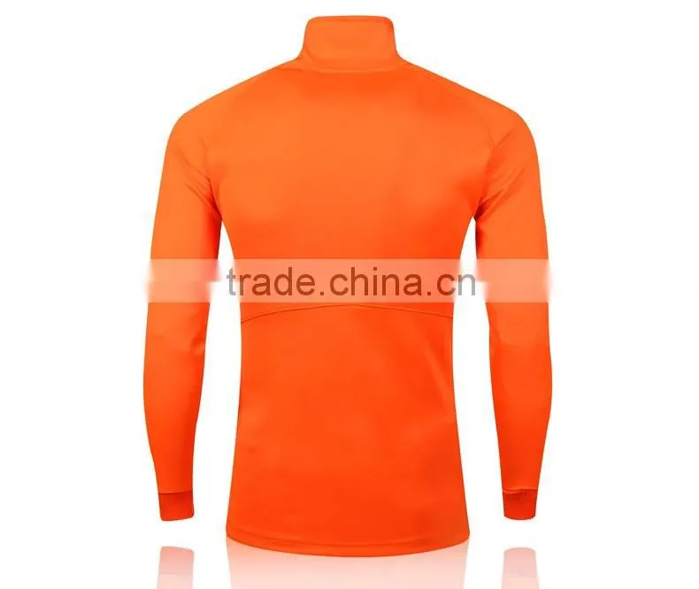 2015/2016 wholesale orange sport training jacket