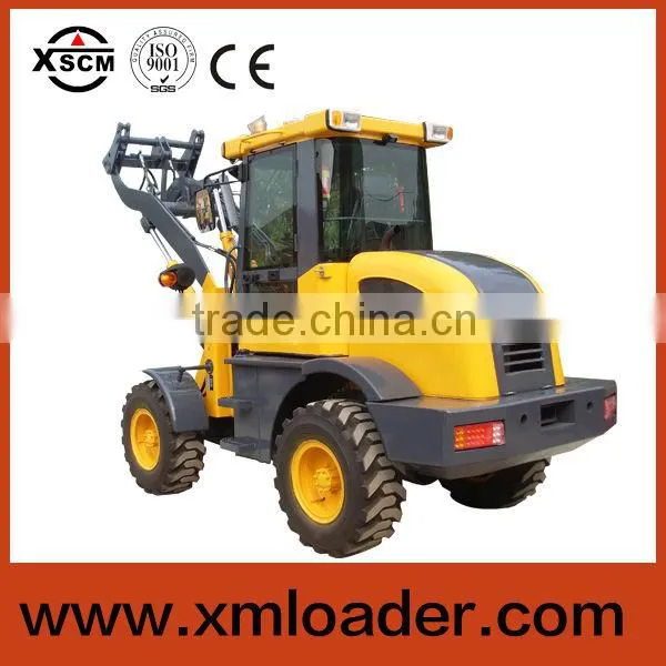 XSCM 1.5t front mini wheel loader zl15 for sale
