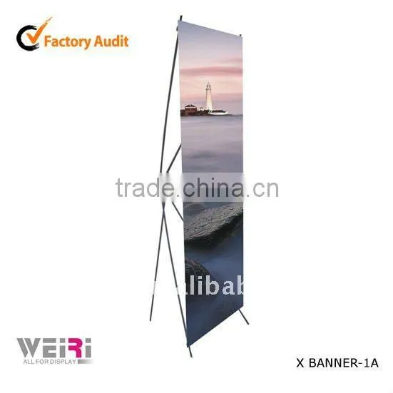 Cheap Advertising Korean X-Frame Banner Stand