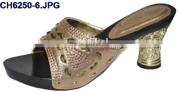 CH6250-4 Fashion women low heel /wholesale sandals for party
