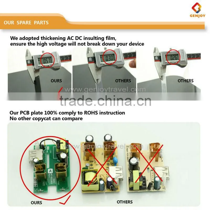 usb universal travel adapter