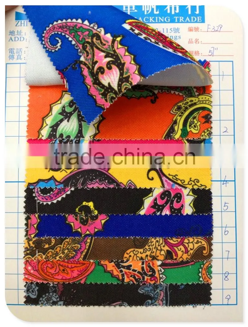 100% cotton printed fabric for Textiles new design 2016