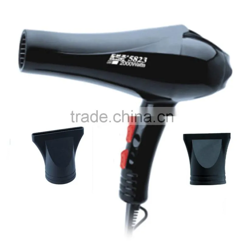 Professional Hair Dryer With AC Motor 2000W hair dryer with 110v and 220v ZF-5823