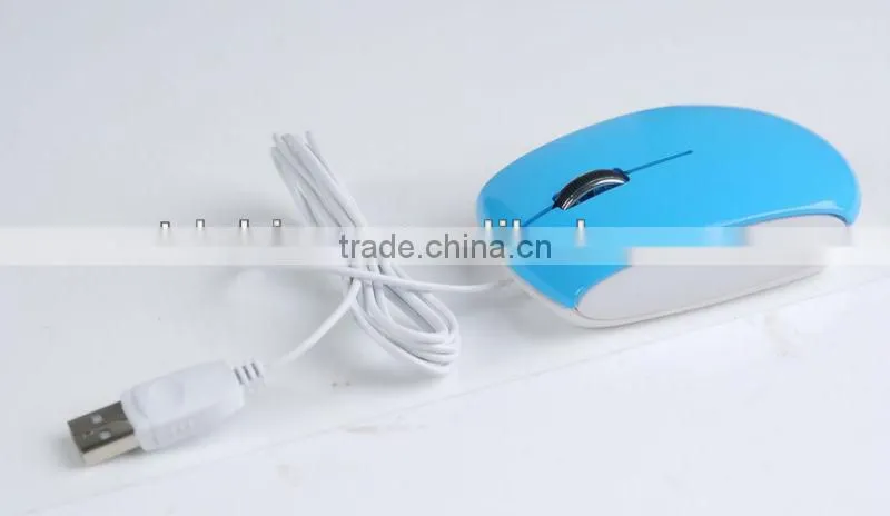 Wired Optical Mouse Flower Pattern Nice Mouse