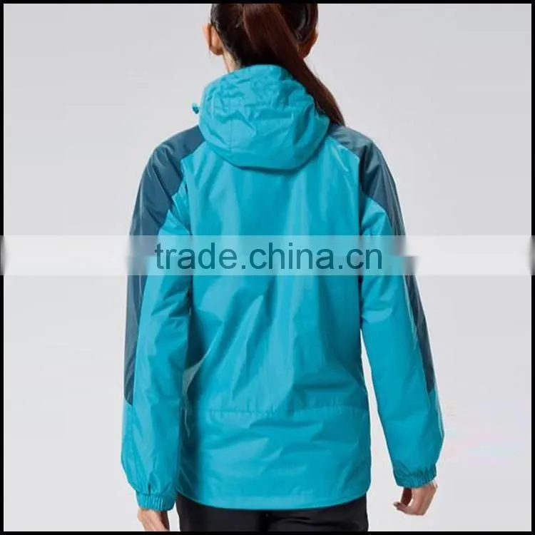 hot sale women yellow active ski jacket with top quality and keep warm