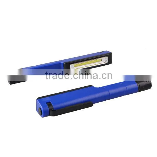 COB LED Pen Light with Pocket Clip , Mini LED Pen working light with Magnet