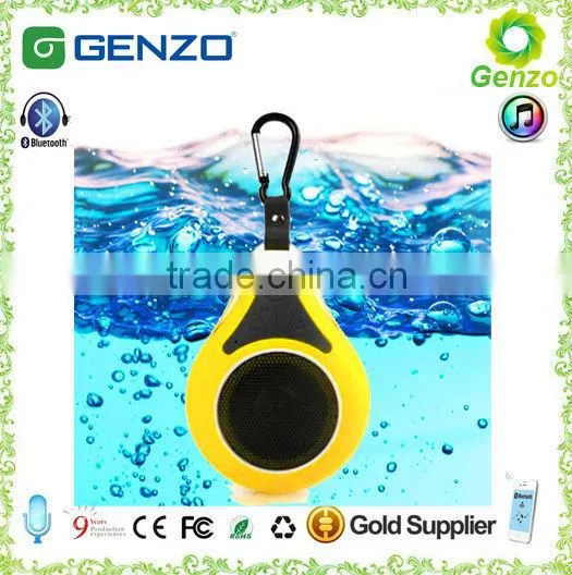 Hot sale Triangle shape Sucking IPX4 Mini Waterproof Bluetooth Speaker