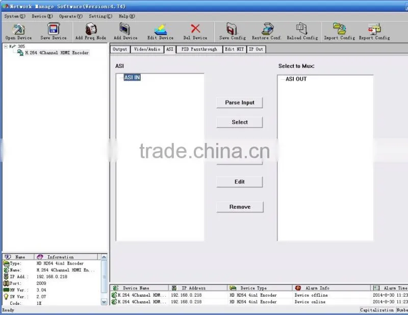 SC-1115 iptv mpeg4/h.264 encoder iptv streaming encoder