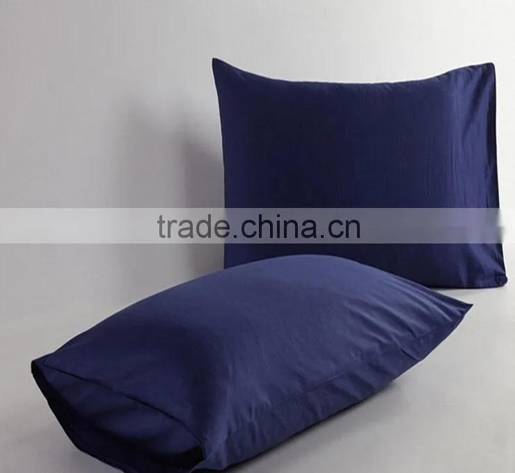 custom pure 100% cotton twill pillow cases