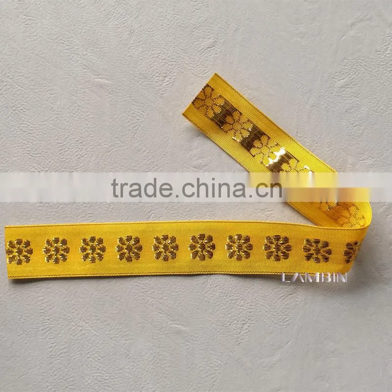 European garment laced band belt computer jacquard webbing