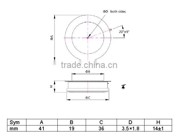 power thyristor DCR504