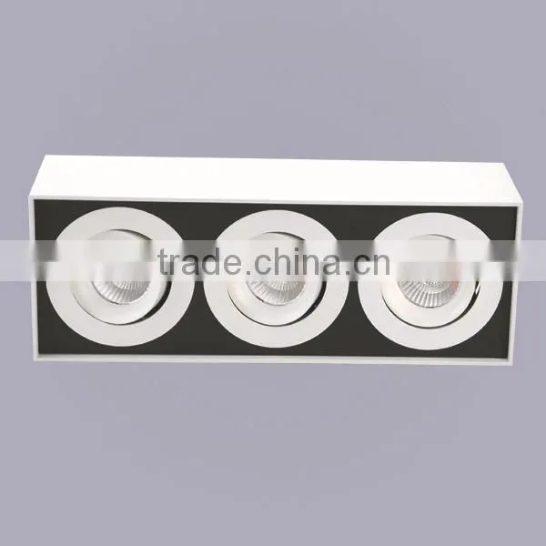 9W*3 27W high power 30w cob led ceiling light