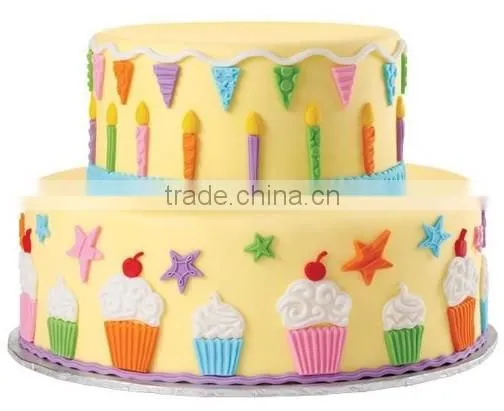 silicone fondant moulds cake decoration set