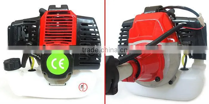 gasoline 43cc multifunctional 4 in 1 brush trimmer/grass trimmer/grass trimmer
