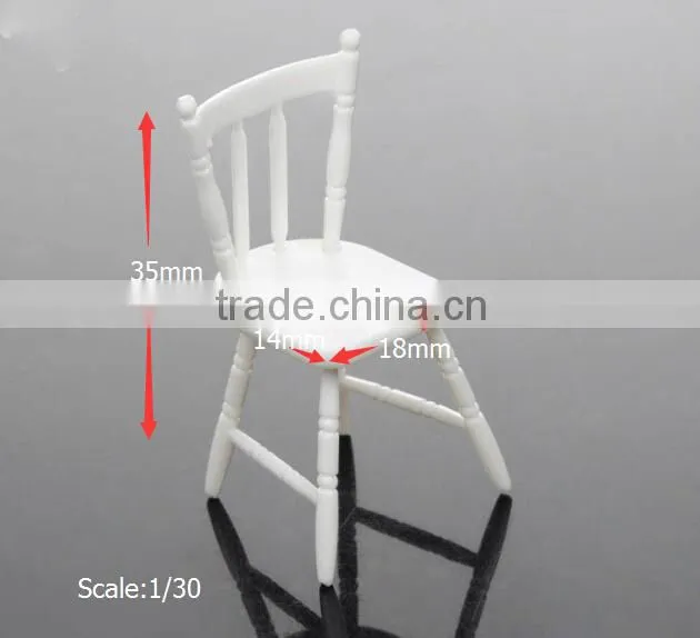 resin scale model chair in architecture scale model maker