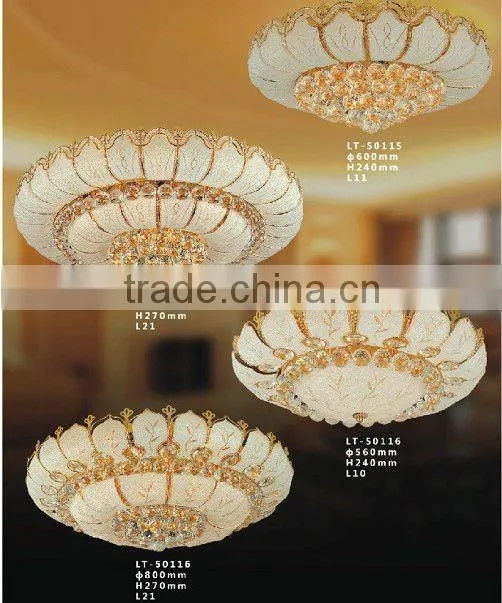 Antique modern design glass ceiling lamp