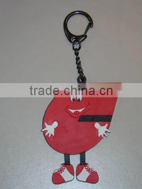 soft pvc keyrings