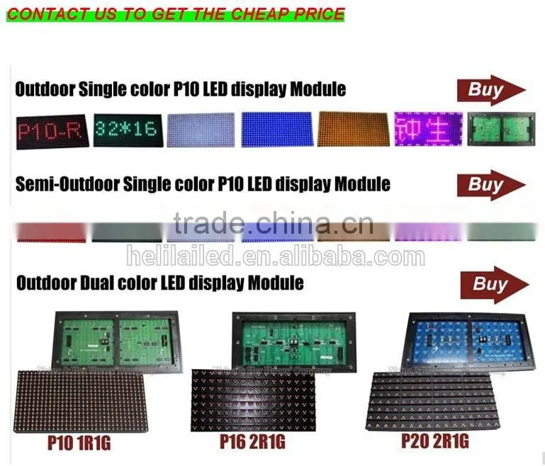 P10 smd indoor /outdoor taxi top advertising display led module