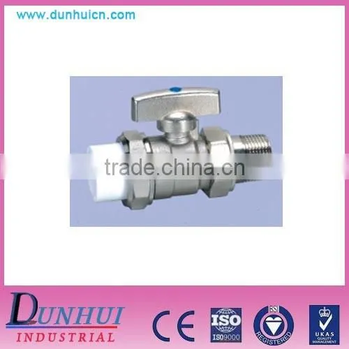 FM approved high technology PP-R pipe ball valve