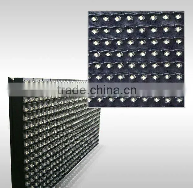 PH10 outdoor led white sign