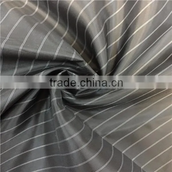 Yarn Dyed Polyester Sleeve Lining for Suit
