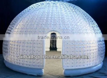 inflatable bubble tent