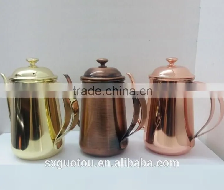 Hot sale stainless steel coffee drip kettle pour over kettle 304