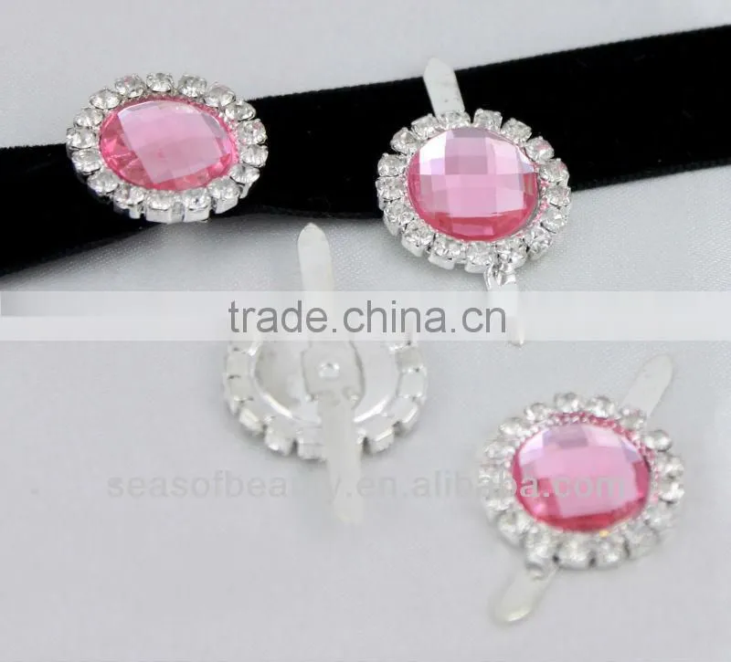 Wholesale Fashion Invitation Acryl Rhinestone Embellishment