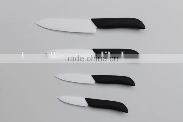 New Design Ceramic Knife pink color handle soft touch handle Ultra Sharp blade